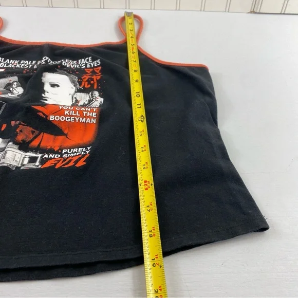 Ripple Junction John Carpenter’s Halloween Movie Graphic Black Tank Top Shirt XL - Picture 7 of 9